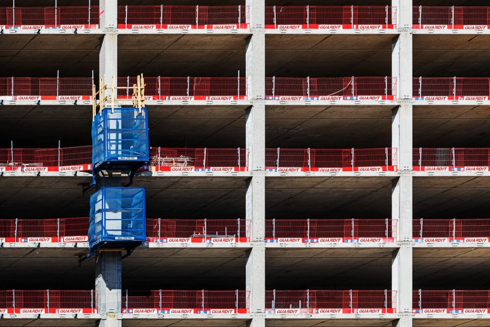 parapetti provvisori per cantieri