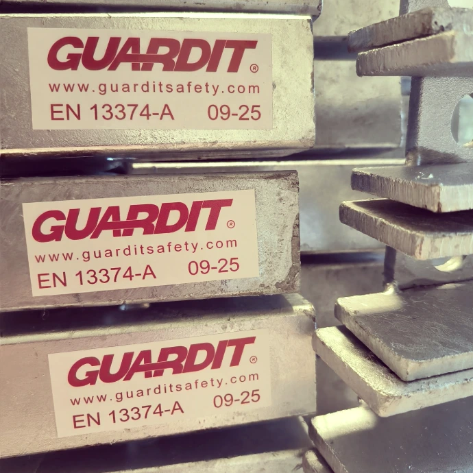 Ancoraggi per parapetti provvisori Guardit