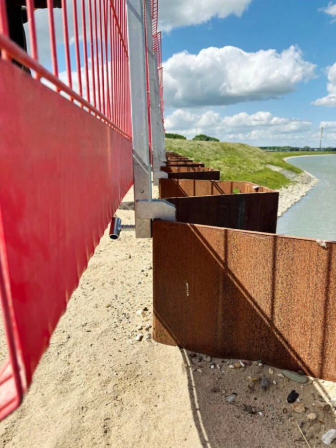 parapetti per palancole